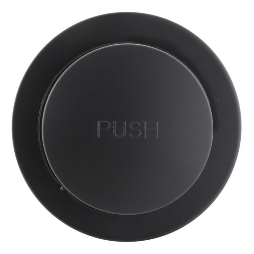 Brass Matte Black Toe Touch Bathtub Drain Cover